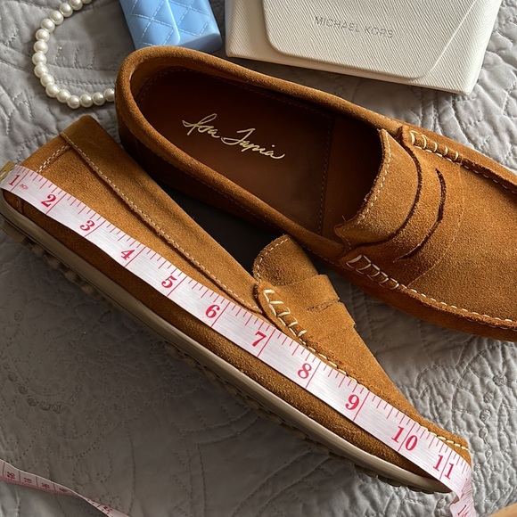 ISA TAPIA SENNA SADDLE SUEDE DRIVER - Picture 8 of 9